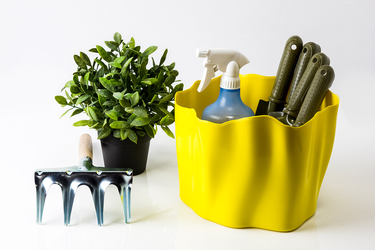 Органайзер желтый средний Flow QUALY  00-3872076 Желтый  - Вид №2