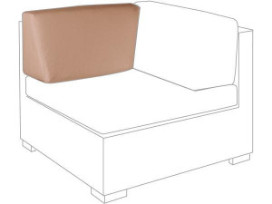 10.00.1420 Угловой модуль, боковая подушка левая, дачная сахара Mbm