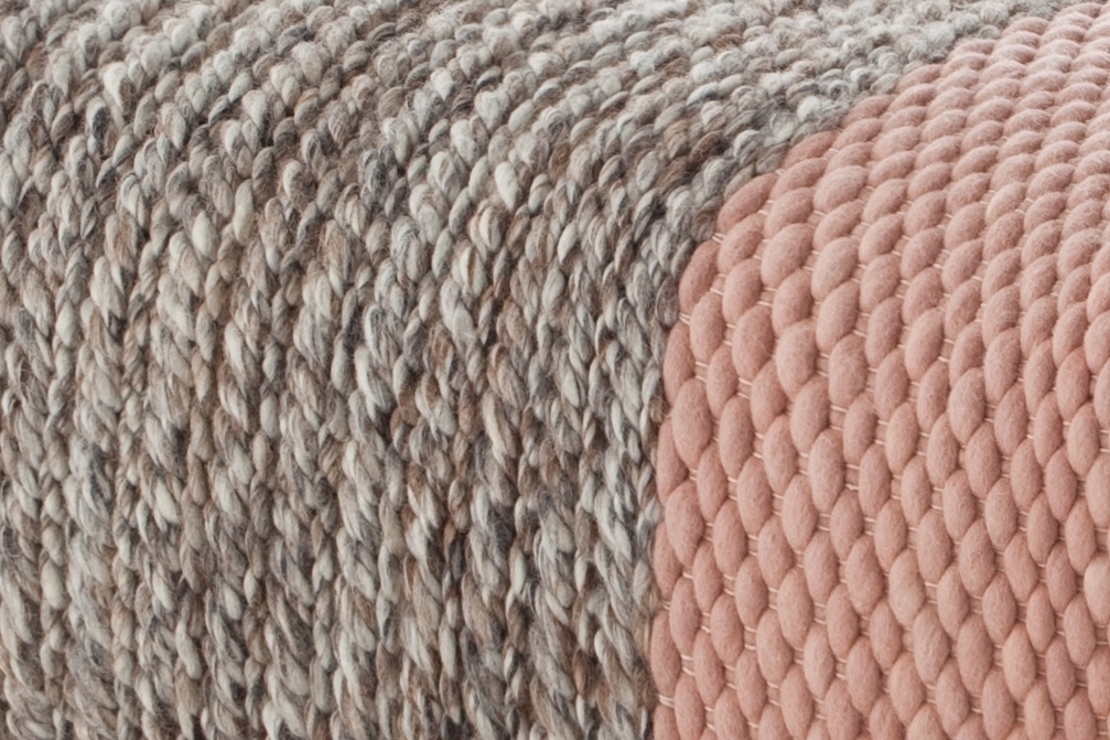 070834 Пуф Plait Pink GAN Mangas Space  - Вид №2