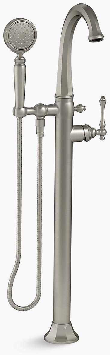 KOHLER Напольная накладка для ванны с ручным душем Kelston K-T97332-4-BN 