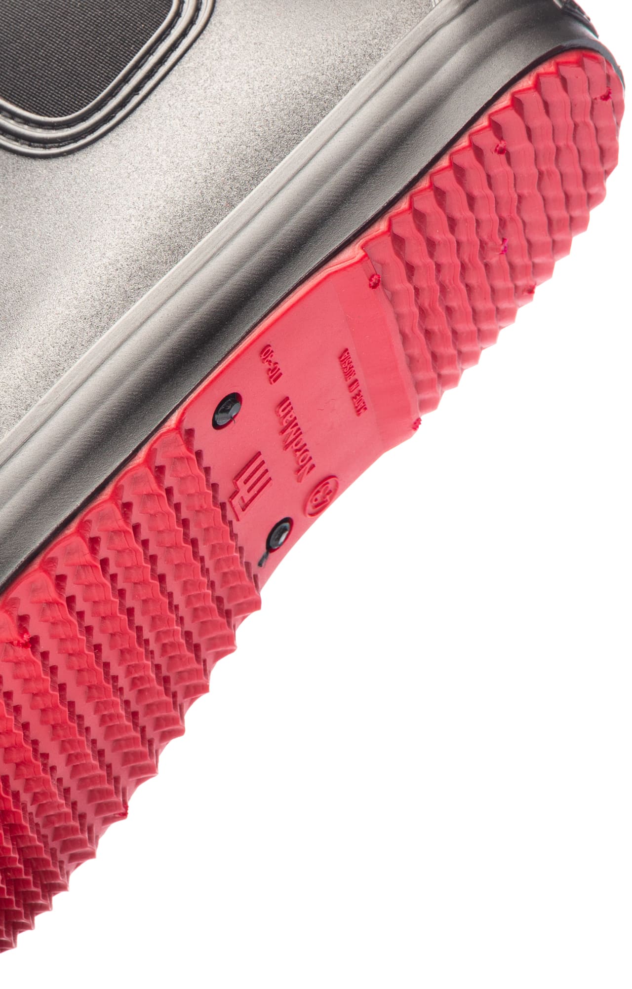 5034128 Сапоги ПВХ укороченные с эластичными вставками 5-153-D04 черно-красные  Резиновая (ПВХ, ЭВА) обувь размер 43 Спецодежда  - Вид №6