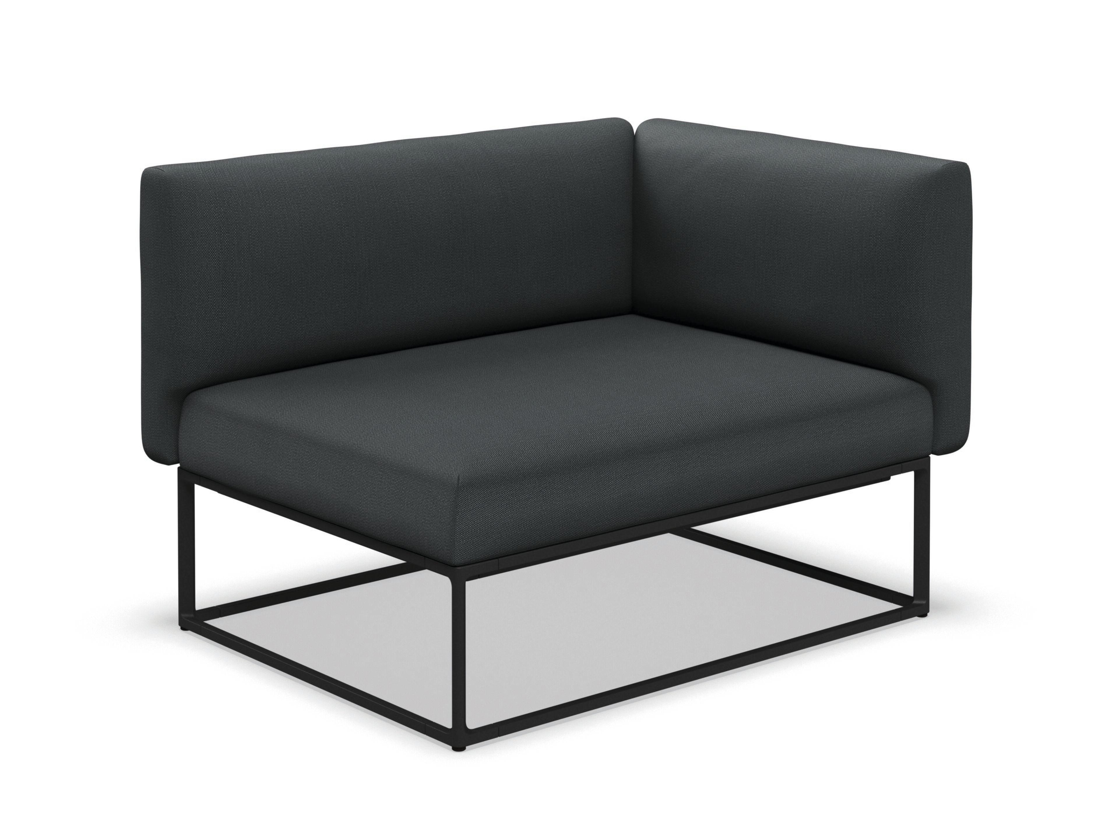 Угловое садовое кресло из ткани Gloster Майя ARCH-00051219 - Вид №1