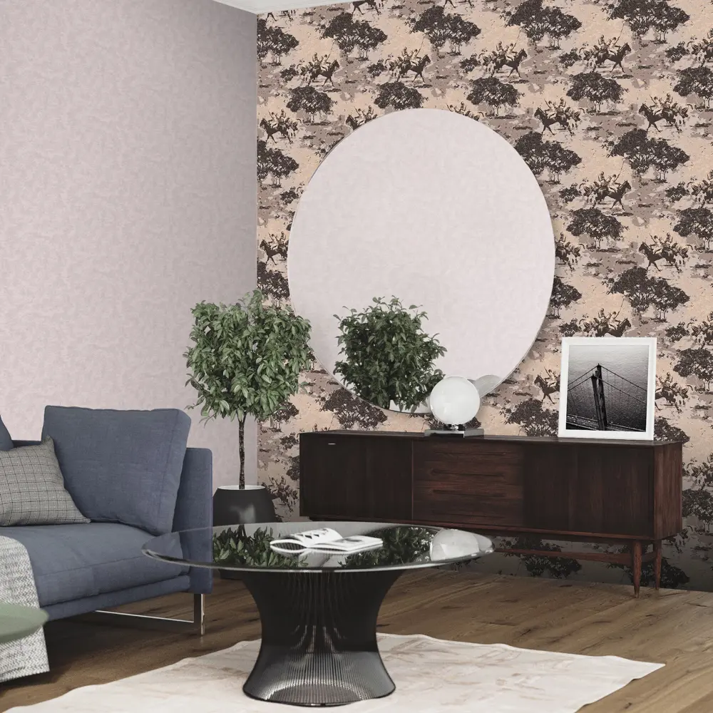 Обои флизелиновые Euro Decor Polo черные 1.06 м ED7131-22 STLM-2192325 - Вид №3