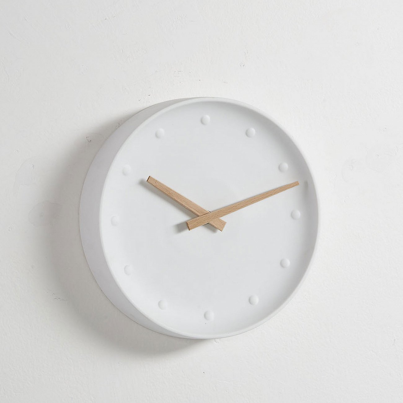 Часы белые настенные круглые Wanu от La Forma LA FORMA WANU 344237 Белый  - Вид №1