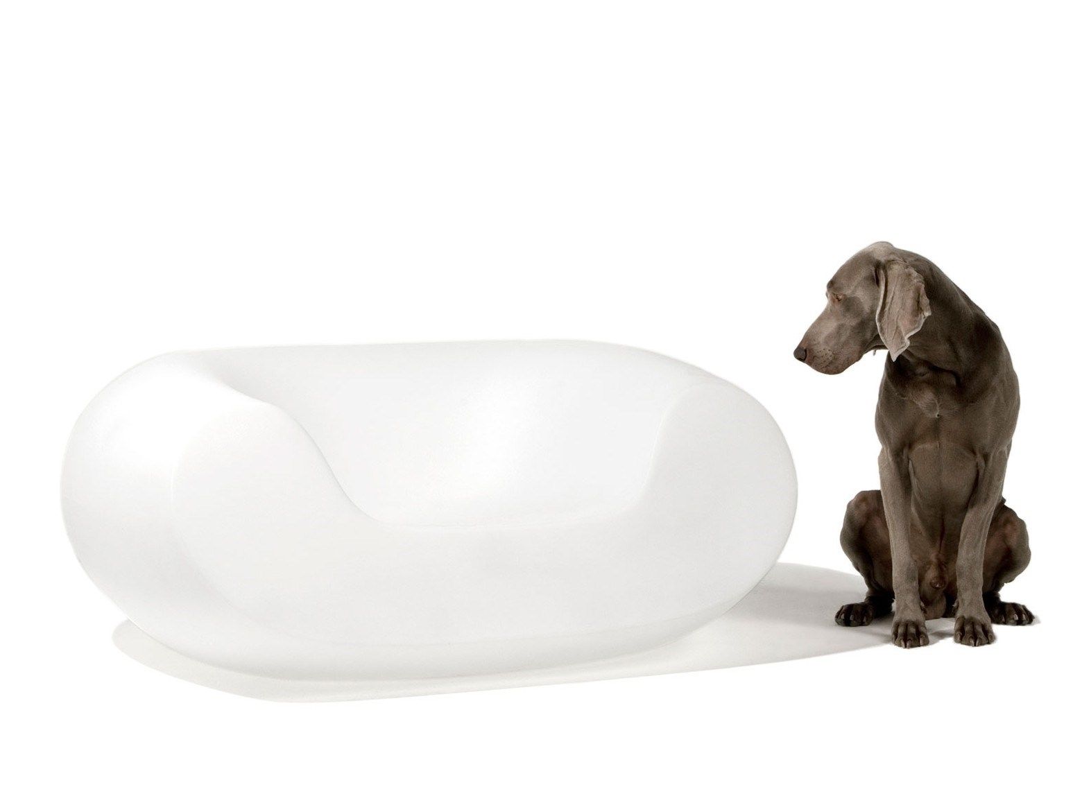 Кресло из полиэтилена с подлокотниками SLIDE Chubby ARCH-00020703 - Вид №3