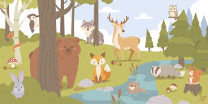 Панорамные обои для детей