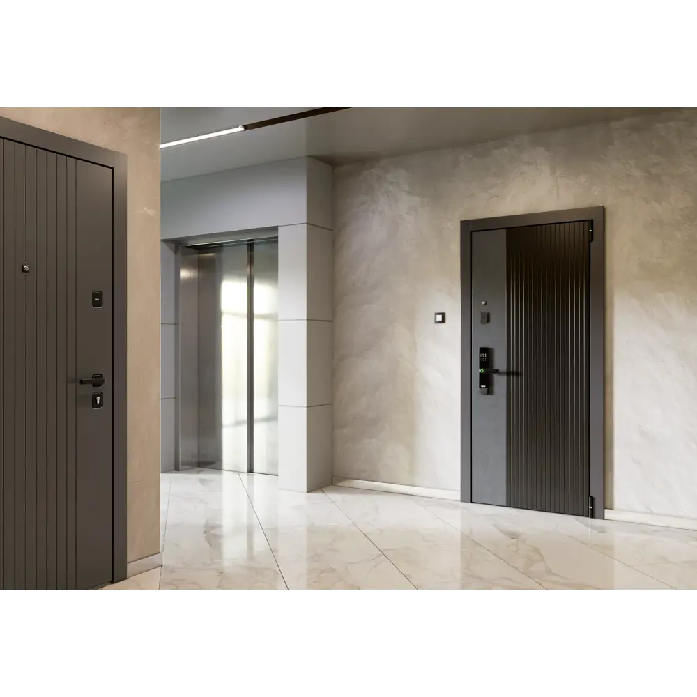 Входная дверь TOREX Протон Скай 86x205 см правая белая с зеркалом 89437238 STLM-1582780 - Вид №13