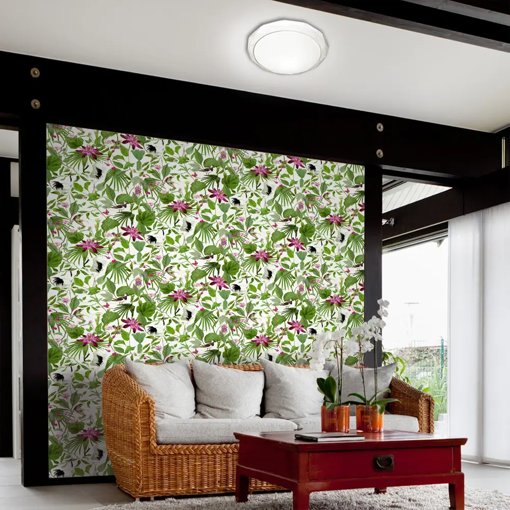 Обои флизелиновые Erismann Amazonik зеленые 1.06 м ЭР60464-02 Amazonika STLM-2160220 - Вид №2