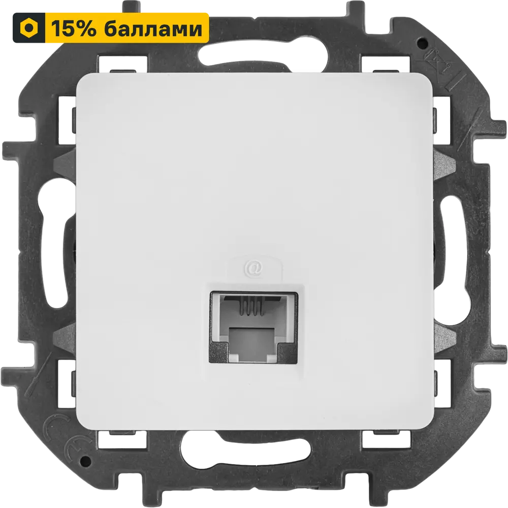 LEXMAN Lilian - телефонная розетка для скрытого монтажа с разъемом RJ11 86761375