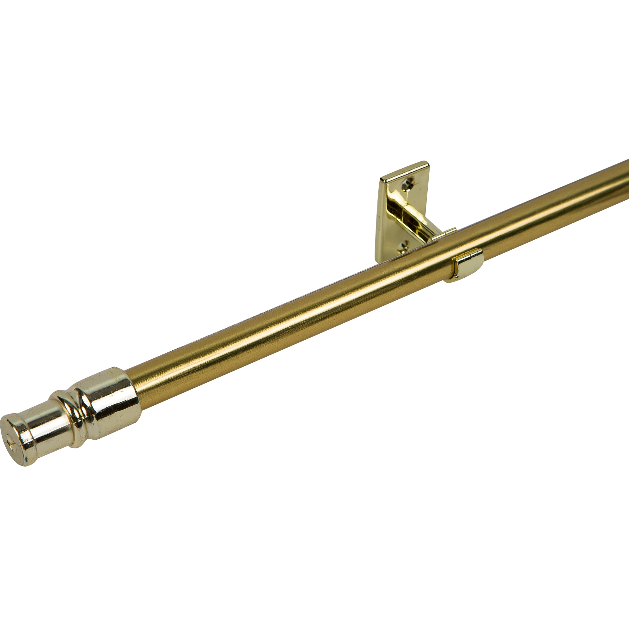 13642950 Карниз витражный Калифорния 55-85 см металл цвет латунь Santreyd 