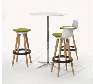 BENE Высокий стол из меламина с 4-звездочным основанием Parcs