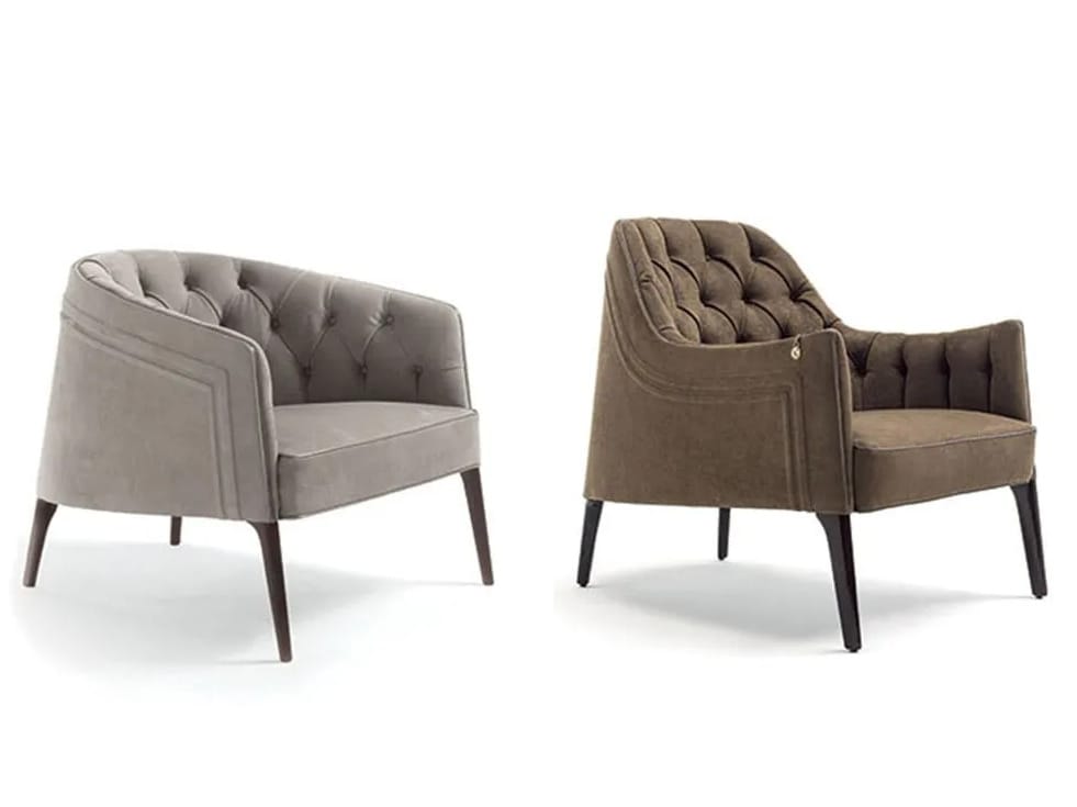 Тканевое кресло Vittoria Frigerio Poggi ARCH-00121456