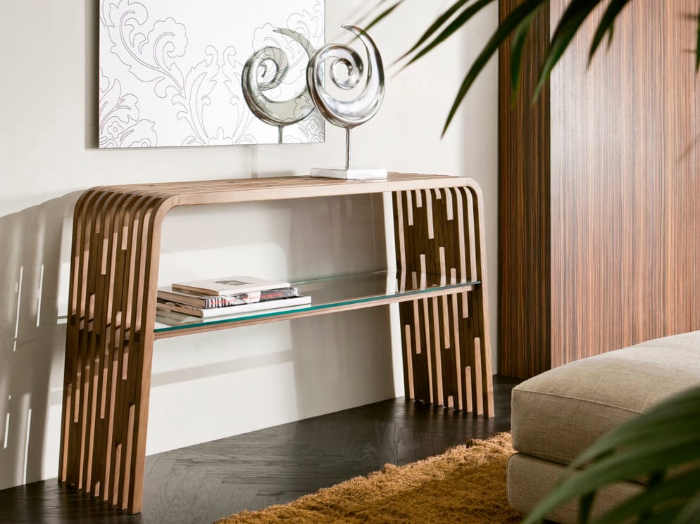 Прямоугольная консоль из массива дерева Pacini & Cappellini Millerighe ARCH-00121285