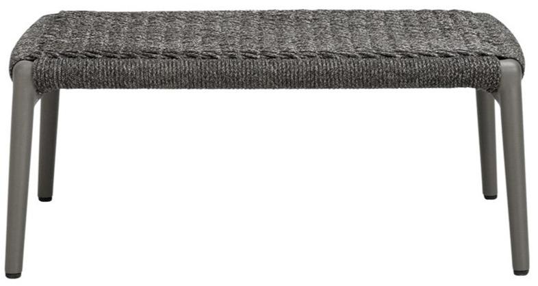 JANUS et Cie Подставка для ног из морского троса и алюминия Knot sun-id-1461308 - Вид №1