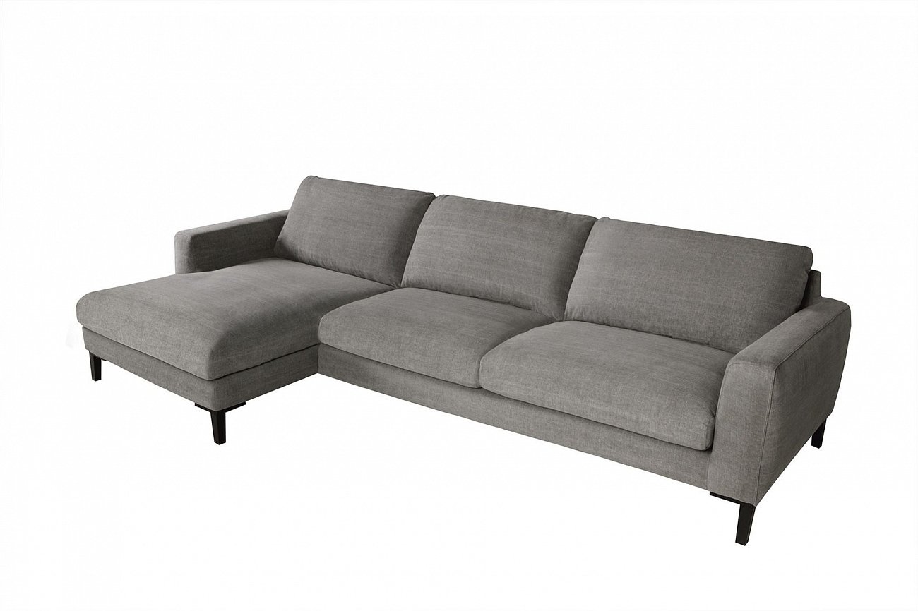Диван Malin трехместный угловой серый SITS ДИЗАЙНЕРСКИЕ, MALIN 192157 Серый  - Вид №5