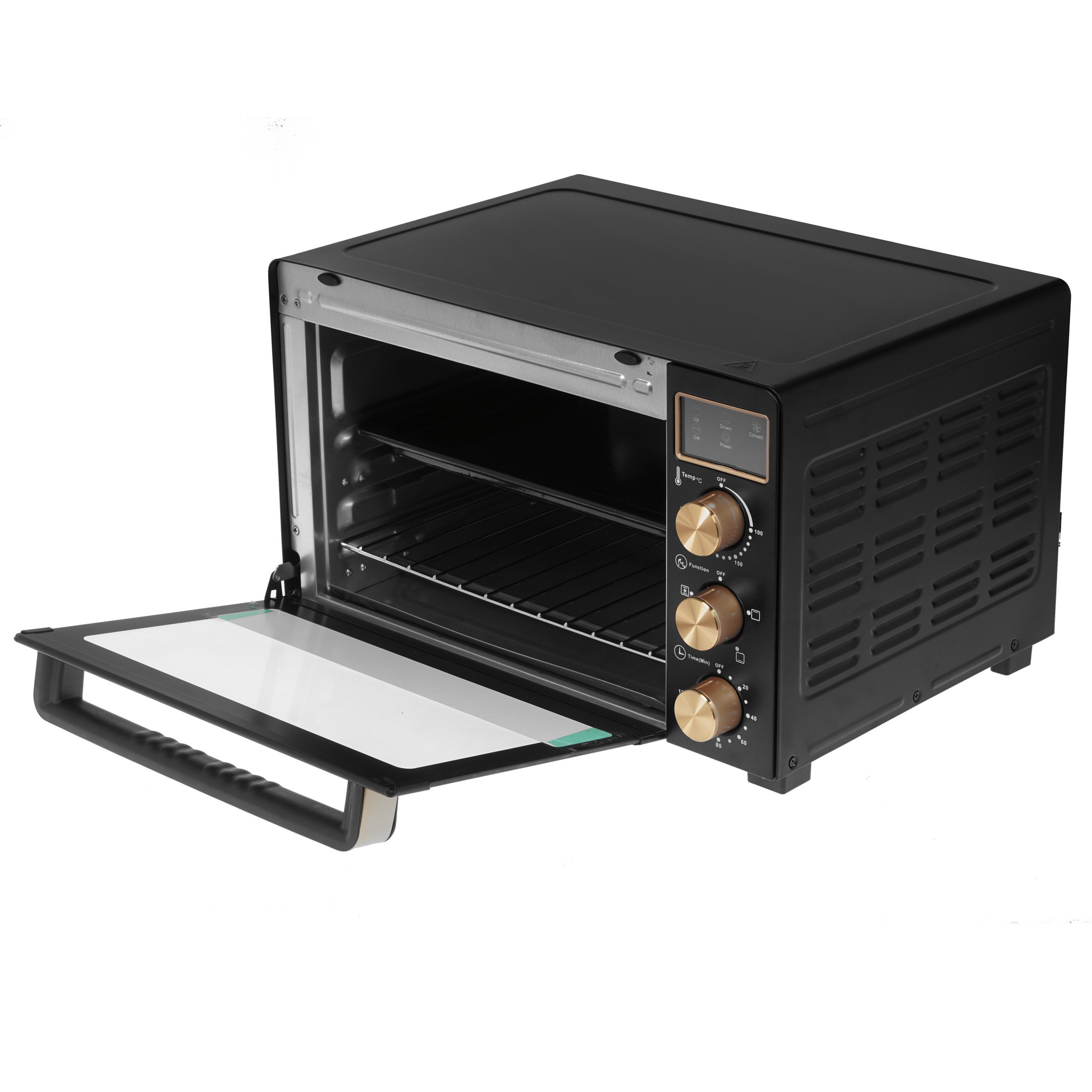 8108439 Мини-печь Kraft KF-MO 3506 KGLB черный STDN-0010884 - Вид №4