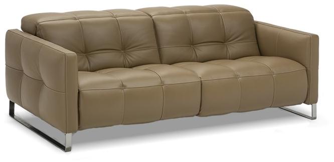 Natuzzi Откидной кожаный диван с тафтингом Philo sun-id-1438737 - Вид №2