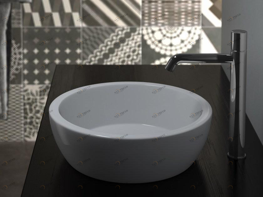 Lil4b41001 Накладная раковина на столешницу  овальная Olympia Ceramica LAVABI D'ARREDO