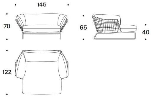 Saba Italia Грядка из технической ткани New york soleil sun-id-1432077 - Вид №4