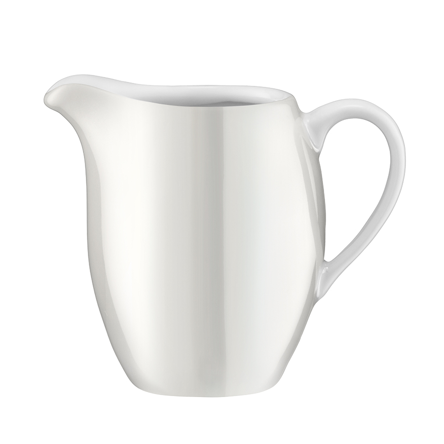 Набор из молочника 250 мл и сахарницы Pearl белый перламутр LSA International P26200363 - Вид №3