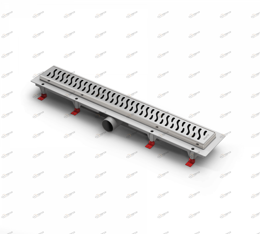 Водоотводящий желоб ALPEN Harmony ALP-850HN1 с рамкой 