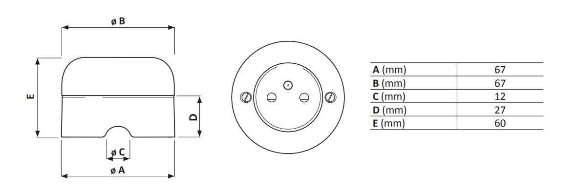 Французская розетка GI Gambarelli ARCH-00040650 - Вид №2
