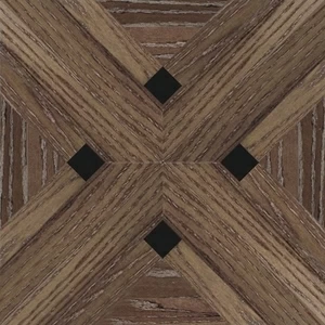 Напольное покрытие из дерева (инкрустация мраморная "nero belgio" из темного дуба) ddzi99 rs mn Devon Devon INTARSIA