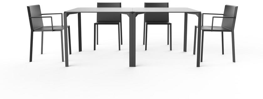 VONDOM Садовый стул из полиамида с подлокотниками Quartz sun-id-1480727 - Вид №8