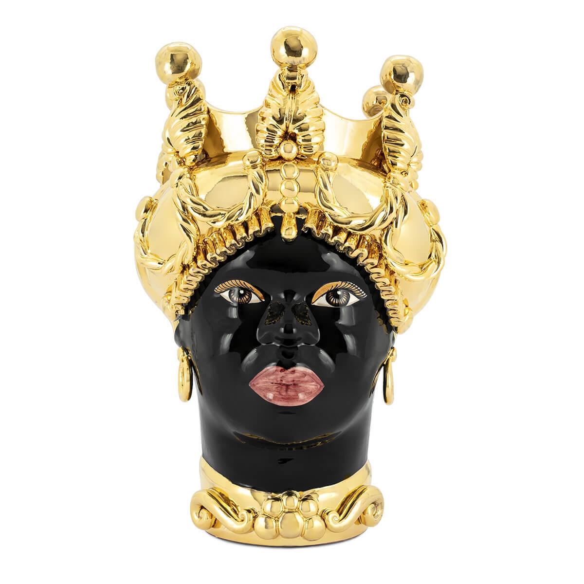 201076-01 ABHIKA ВАЗА MORO LADY BAROQUE DREAMS GOLD 