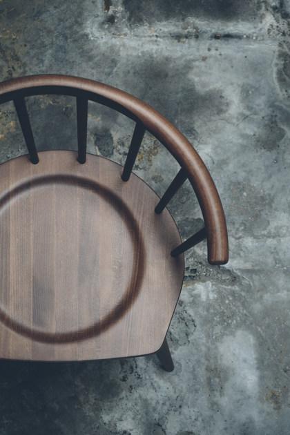 Billiani Стул из бука с подлокотниками W. 605 - Вид №7