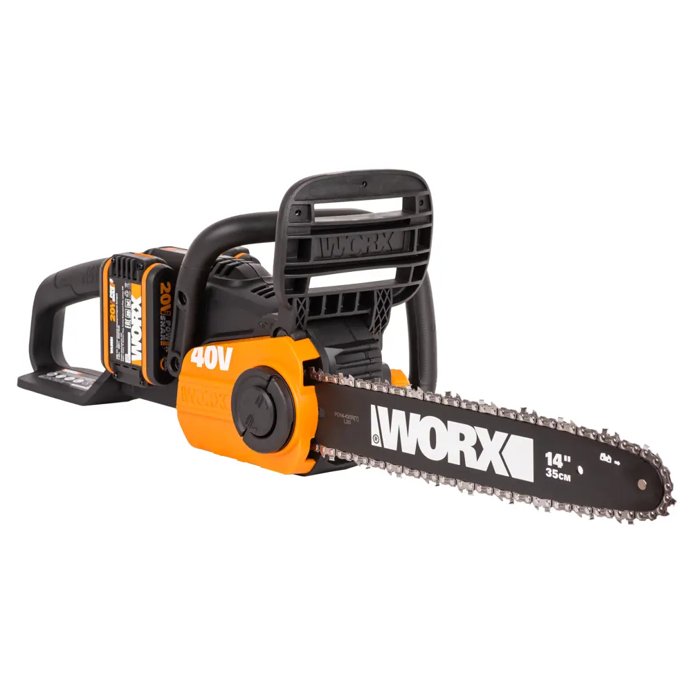 Аккумуляторная пила WORX WP370E 40V с шиной 35 см - полная автономность в работе 82600069 STLM-0031100 - Вид №6