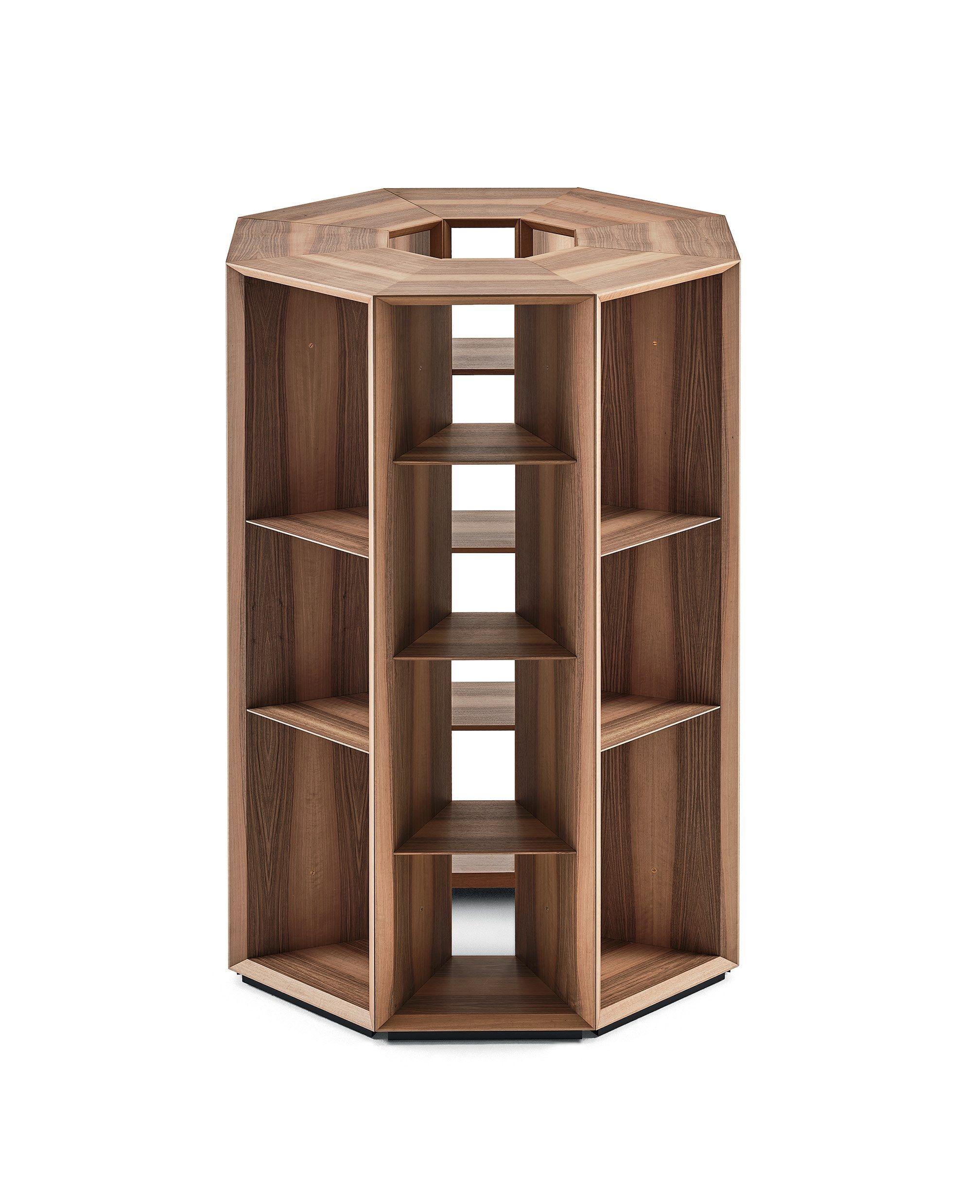 Книжный шкаф из грецкого ореха Gallotti&Radice Prism ARCH-00133969 - Вид №1