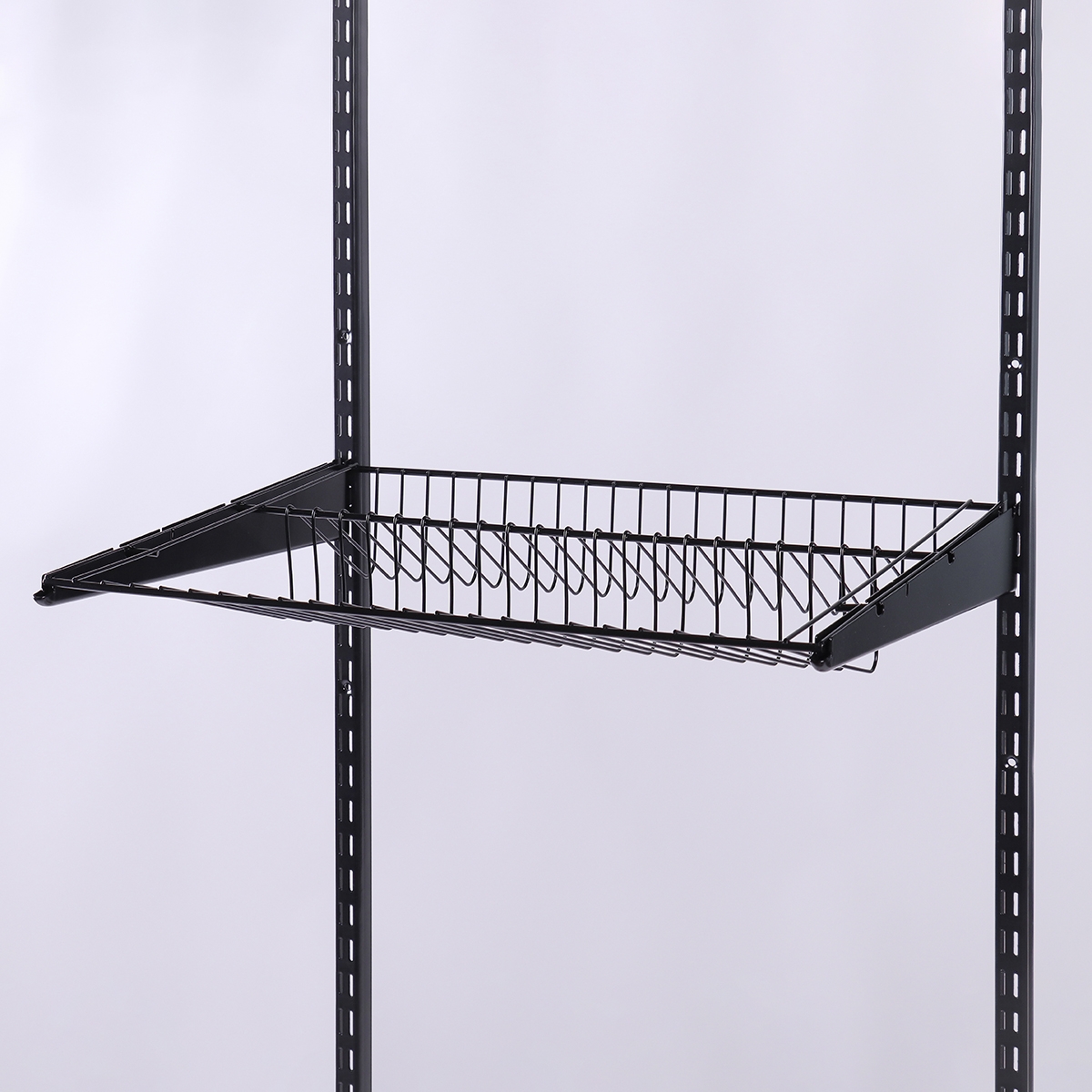 Полка сетчатая для обуви , 603x404 мм, чёрный LJPS0496 Public Steel Россия  - Вид №4