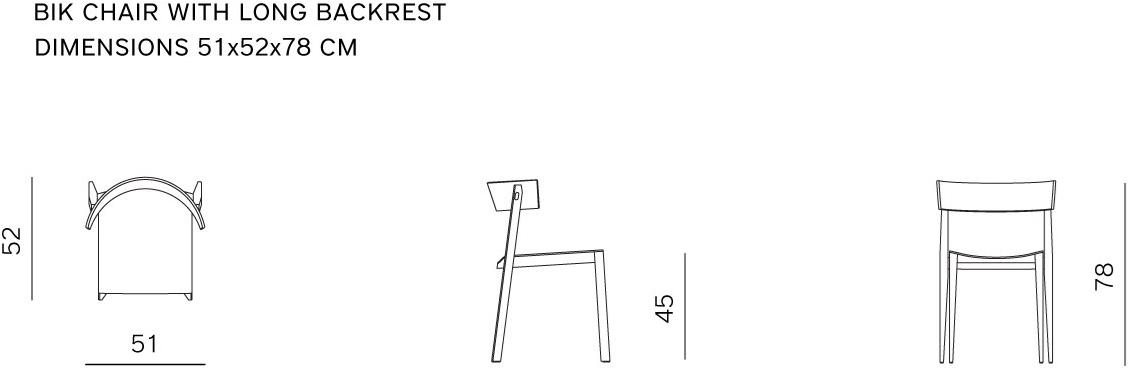 prostoria Штабелируемый стул Bik sun-id-1499816 - Вид №8