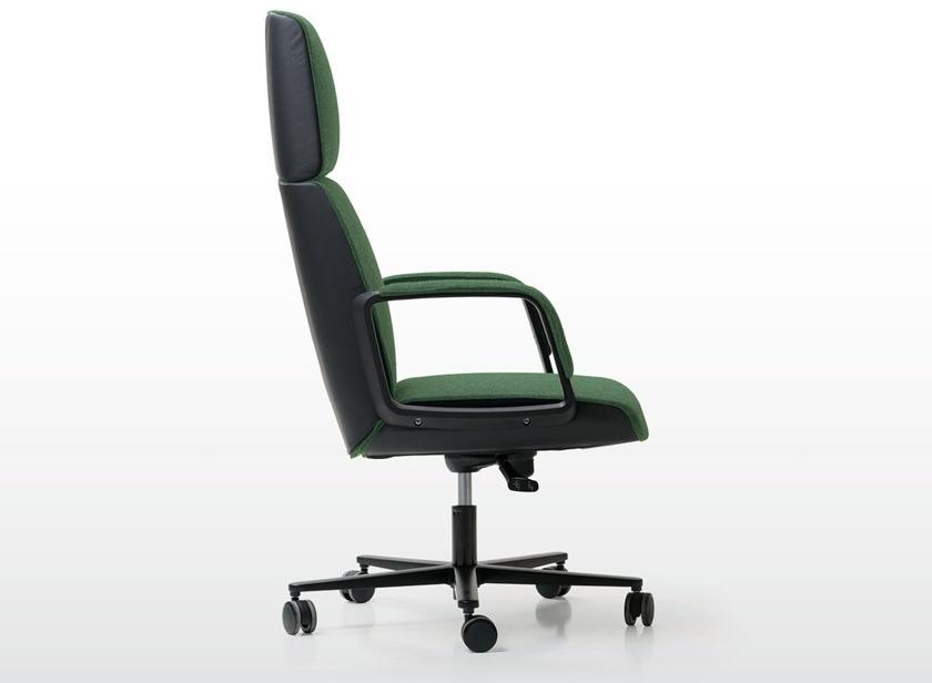 Quinti Sedute Кресло для руководителя из ткани с 5 спицами на колесиках Charles sun-id-1426633 - Вид №2