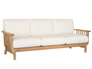 Садовый диван из тикового дерева и акриловой ткани