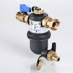 VT.383.B.05 Фильтр-дешламатор с пластиковым корпусом Valtec 3/4"  - Вид №1