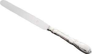 76352 Odiot Нож десертный 22см "Пентьевр" (серебро 925пр) Серебро 925