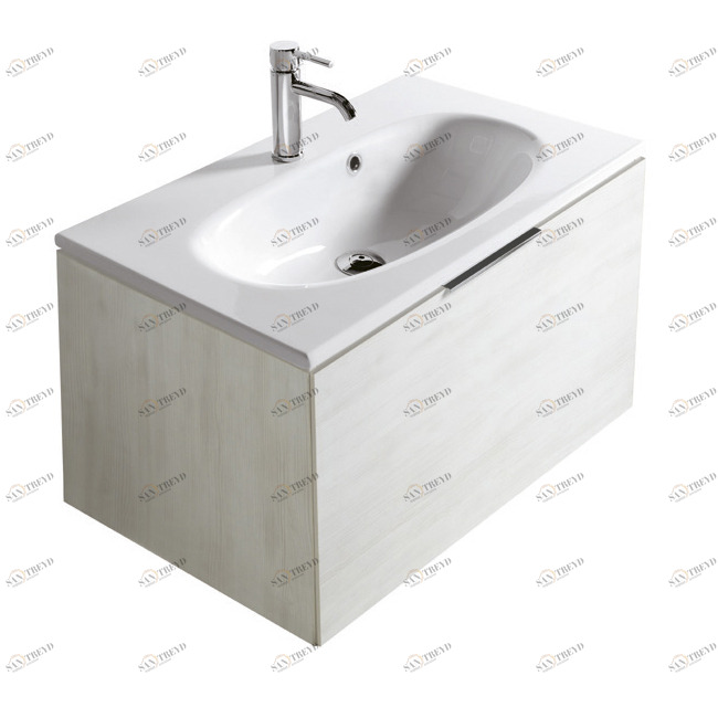 Шкаф подвесной 73х44 см Белый 7162 GALASSIA Ergo