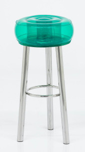 MOJOW Барный стул FLOOFY Зеленый TAFLCIXLEKO03VC