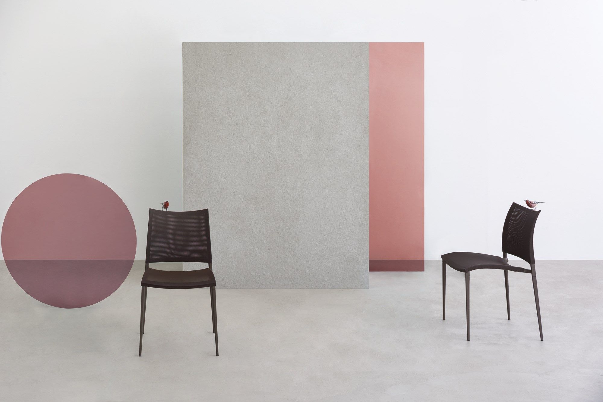 Штабелируемый стул из полиэфирного волокна Desalto песок ARCH-00128803 - Вид №3