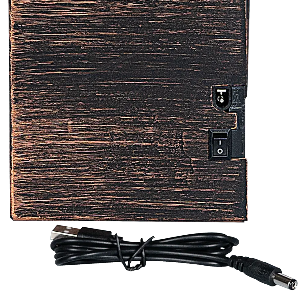 89367791 Светодиодный декоративный светильник-камин "Эпик" пластик 60x11x36см STLM-1433008 Santreyd  - Вид №6
