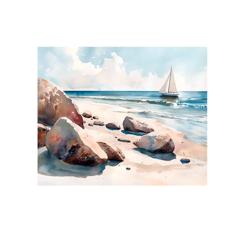 Santreyd Картина 'Морской бриз' 50×40 см для современного интерьера 89389399 STLM-1474137