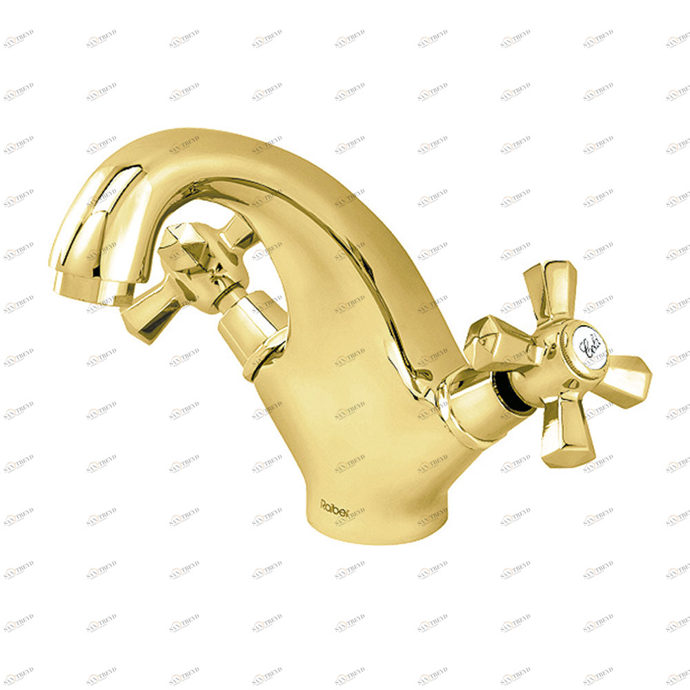 Смеситель для раковины Ventis RG7001 с двумя рукоятками RG7001 WasserKRAFT 