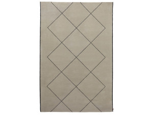 Прямоугольный ковер ручной работы из шерсти