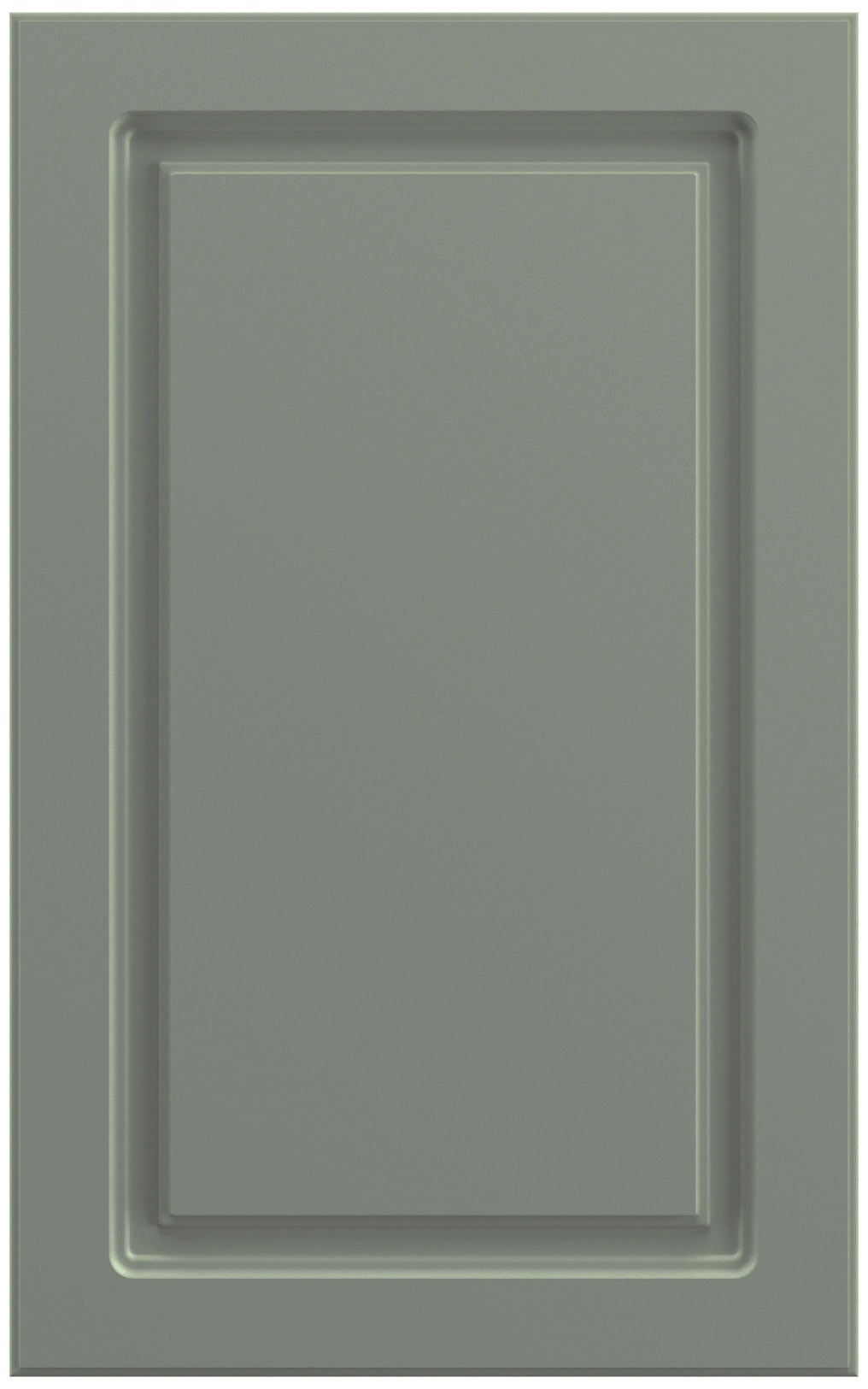 Фасады для кухни Классика Фрезеровка «Прямоугольник+» Дикая мята №557 SIDAK SIST1372-205