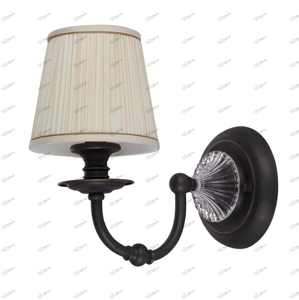 Бра Crystal Lux Reef AP1 CRYSTAL LUX  078645 Бежевый;черный 