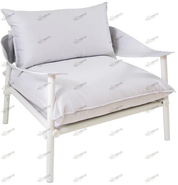 emu Садовое кресло из алюминия с подлокотниками Terramare 729