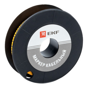 91261061 Маркер кабельный PROxima 6 мм2"1" 350 шт. ЕС-3 STLM-0525908 EKF