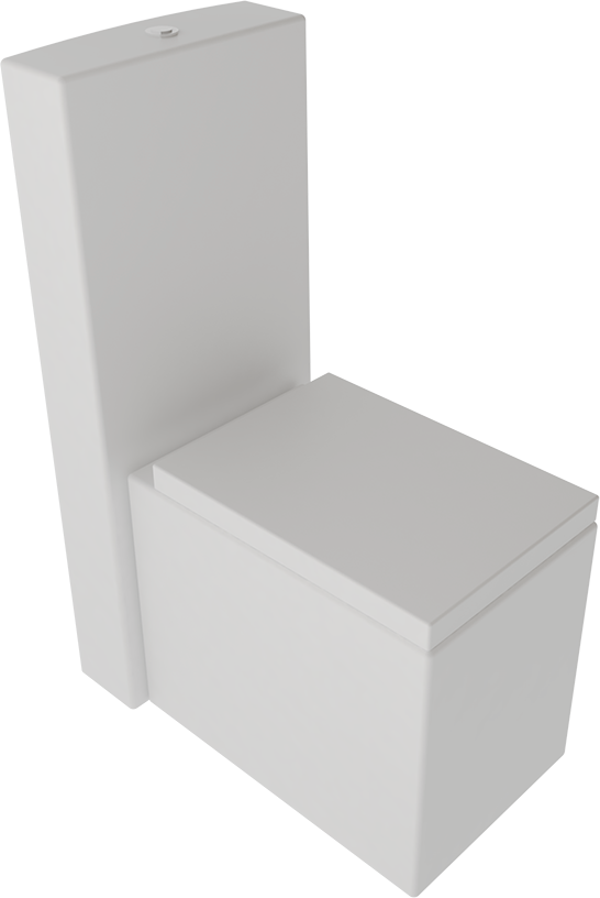 BXWC01-BXCIMBL1 Моноблок унитаз с бачком GSG CERAMIC BOX